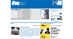 Desktop Screenshot of cineforum-fic.com